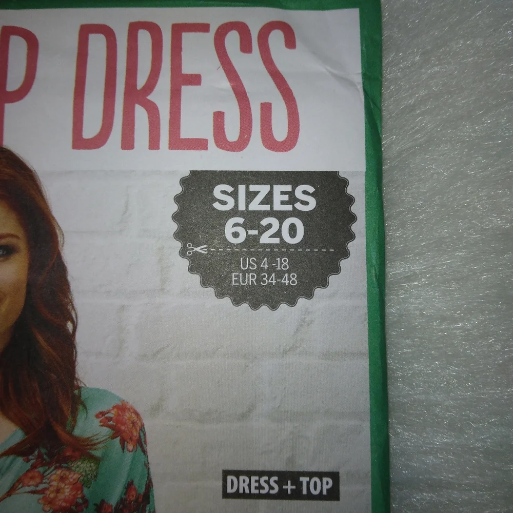 Simply Sewing,  The Wrap Dress, size 4-18